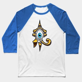 Eye of Ra Tattoo Art Design Baseball T-Shirt